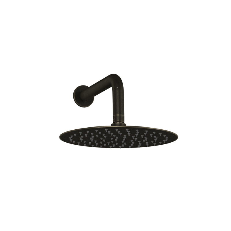 PULSE ShowerSpas 3006-ORB-1.8GPM Refuge 10-in Rain Showerhead Combo Shower System with Adjustable Handshower Slide Bar and Pressure Balanced Mixing Valve in Oil Rubbed Bronze, 1.8 GPM - view 2