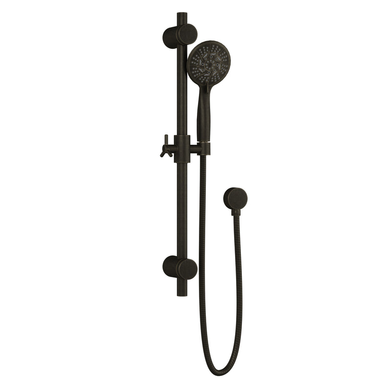 PULSE ShowerSpas 3006-ORB-1.8GPM Refuge 10-in Rain Showerhead Combo Shower System with Adjustable Handshower Slide Bar and Pressure Balanced Mixing Valve in Oil Rubbed Bronze, 1.8 GPM - view 3