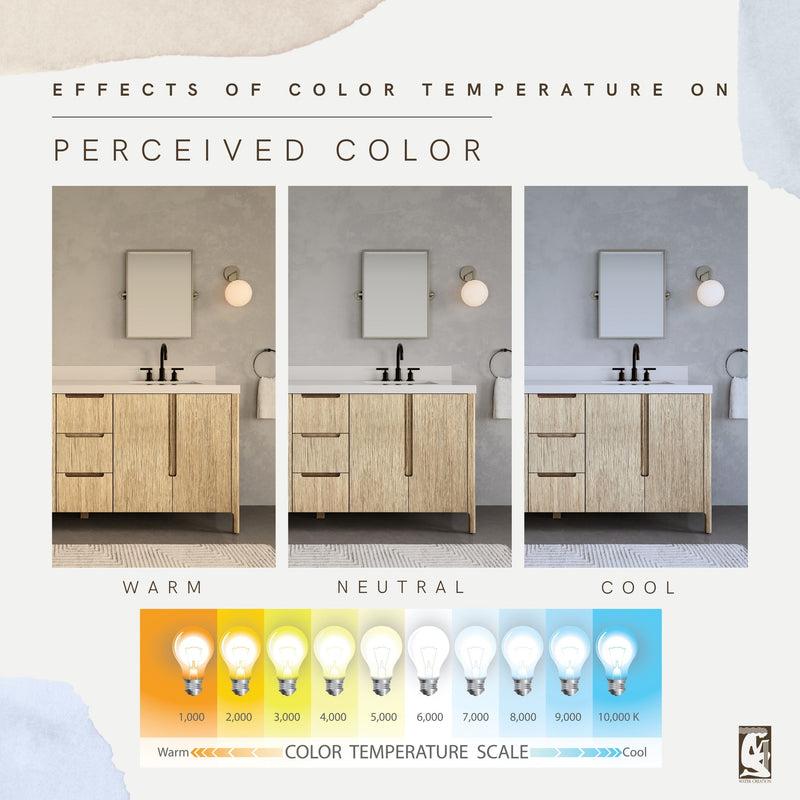 Water Creation SE72QZ - Sequoia 72 In. Double Sink Pre-Assembled Mid-Century Style Bathroom Vanity With 2" Whitebrook Engineered Marble Top
