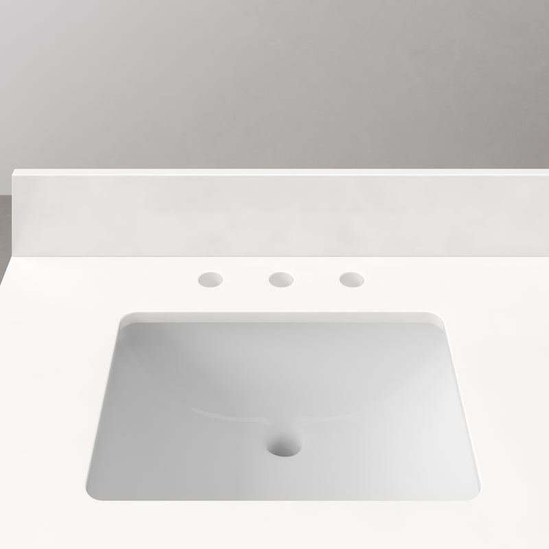 Water Creation SE72QZ - Sequoia 72 In. Double Sink Pre-Assembled Mid-Century Style Bathroom Vanity With 2" Whitebrook Engineered Marble Top