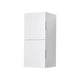 Kube Bath SLBS28-GW Bliss 12" Wall Mount Linen Side Cabinet with Two Doors in Gloss White