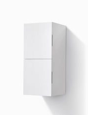 Kube Bath SLBS28-GW Bliss 12" Wall Mount Linen Side Cabinet with Two Doors in Gloss White - view 3