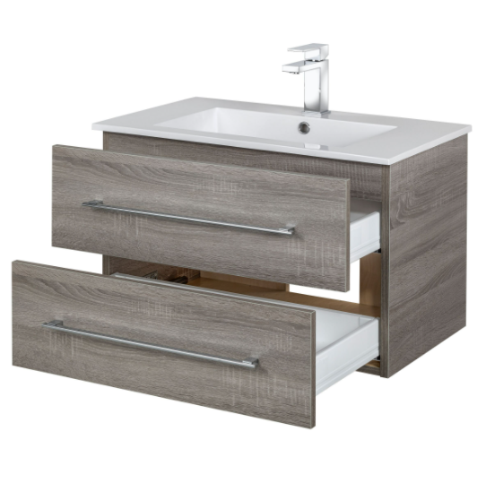 Cutler FV DORATO30 Kato 30" Single Sink Wall Mounted Cultured Marble Top Bathroom Vanity - Dorato