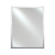 Afina SD2030SL Slim Line 20" W x 30" H 1" Stainless Steel Framed Single Door Medicine Cabinet - view 4