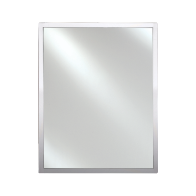 Afina SD2430SL Slim Line 24" W x 30" H 1" Stainless Steel Framed Single Door Medicine Cabinet - view 4