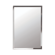 Afina SD2030SL Slim Line 20" W x 30" H 1" Stainless Steel Framed Single Door Medicine Cabinet - view 3