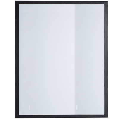 Afina US-1-2436 Urban Steel 24" W x 36" H 1" Stainless Steel Framed Wall Mirror - view 4