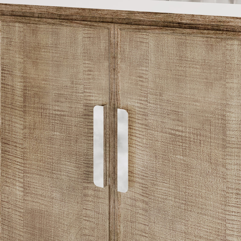 WE30QZ01LW - Westin 30 In. Single Sink Pre-Assembled Contemporary Style Bathroom Vanity With 1" Whitebrook Quartz Top