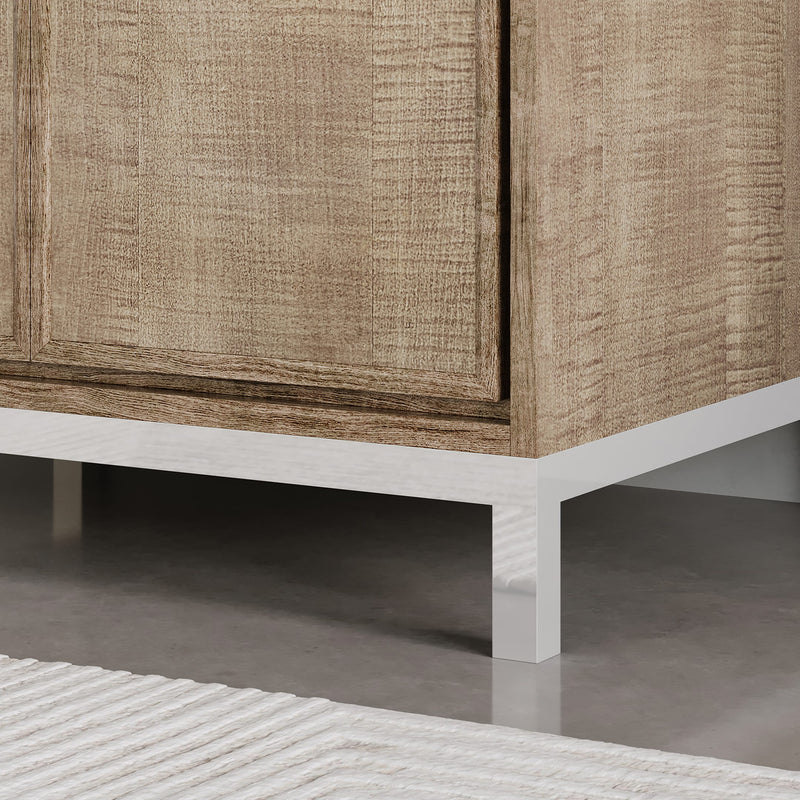 WE30QZ01LW - Westin 30 In. Single Sink Pre-Assembled Contemporary Style Bathroom Vanity With 1" Whitebrook Quartz Top