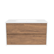 Timberline Whitehaven 36" Florentine Walnut Wall Mount Vanity - view 2