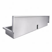 Whitehaus WHNCD72 Noah's 72" Double Bowl 18 Gauge Wall Mount Utility Sink - Brushed Stainless Steel