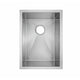 Whitehaus WHNCM1520 Noah's 15" Commercial Single Bowl 16 Gauge Undermount Kitchen Sink - Brushed Stainless Steel