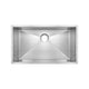 Whitehaus WHNCM3219 Noah's 32" Commercial Single Bowl 16 Gauge Undermount Kitchen Sink - Brushed Stainless Steel
