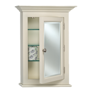 Afina Wilshire II 25-3/4" W x 30-1/8" H Semi-Recessed Wood Medicine Cabinet with Crown Molding - view 2