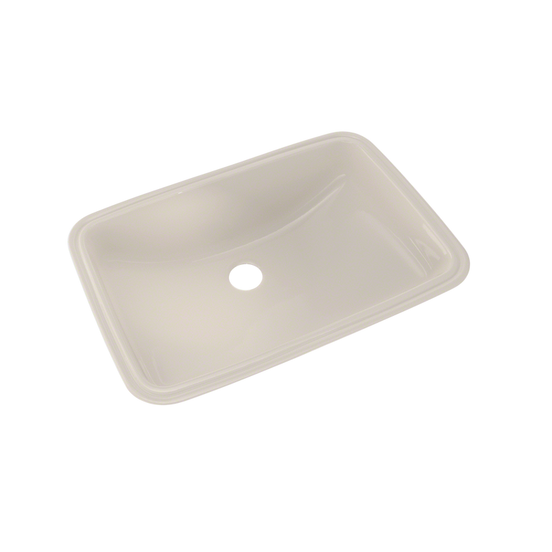 TOTO LT542G#12 19" x 12-3/8" Rectangular Undermount Bathroom Sink with CEFIONTECT, Sedona Beige