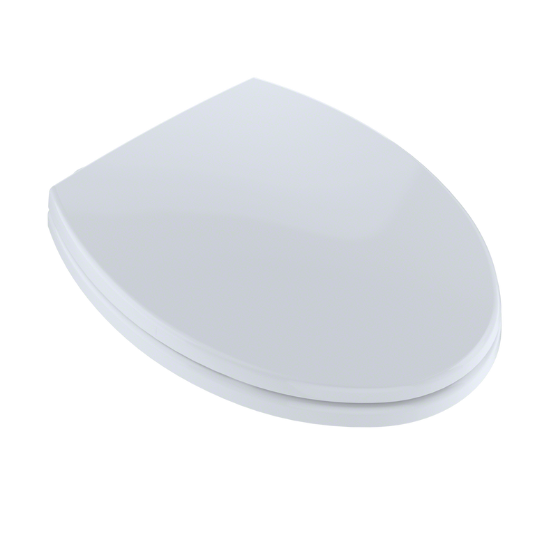 TOTO SS114#01 SoftClose Slow Close Elongated Toilet Seat and Lid, Cotton White - view 2