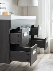 Moreno Bath ALMA48 Alma 48" Wall Mounted Modern Vanity with Reinforced Single Sink Top - view 3
