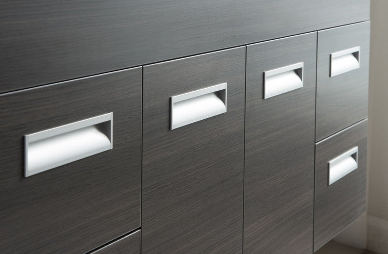 Moreno Bath ALMA48 Alma 48" Wall Mounted Modern Vanity with Reinforced Single Sink Top - view 4