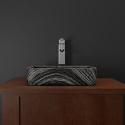 Almadane Smooth Honed Lunar Marble Vessel Sink