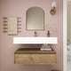 Moreno Bath BTO1736 Alysa 36" Floating Bathroom Vanity Set with FLX16 Acrylic Sink