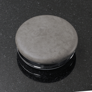 Amador Rectangular Cast Concrete Vessel Sink - Dark Grey