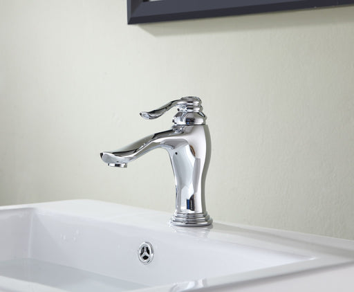 Anzzi L-AZ104CH Anfore Single Hole Single Handle Bathroom Faucet Polished Chrome - view 2