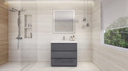 Moreno Bath FSANG36 Angeles 36" Freestanding Bathroom Vanity Set with Reinforced Acrylic Sink - view 7