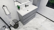 Moreno Bath FSANG42 Angeles 42" Freestanding Bathroom Vanity Set with Reinforced Acrylic Sink - view 10