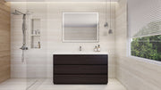 Moreno Bath FSANG60S Angeles 60" Freestanding Bathroom Vanity Set with Single Reinforced Acrylic Single Sink Top - view 9
