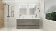 Moreno Bath FSANG72D Angeles 72" Freestanding Bathroom Vanity Set with Double Reinforced Acrylic Sinks - view 8
