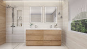 Moreno Bath FSANG72D Angeles 72" Freestanding Bathroom Vanity Set with Double Reinforced Acrylic Sinks - view 10