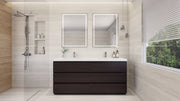 Moreno Bath FSANG72D Angeles 72" Freestanding Bathroom Vanity Set with Double Reinforced Acrylic Sinks - view 9