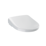 TOTO SW4725#01 WASHLET S7 Electronic Bidet Toilet Seat with EWATER+ Bowl and Wand Cleaning and Contemporary Lid, Round, Cotton White