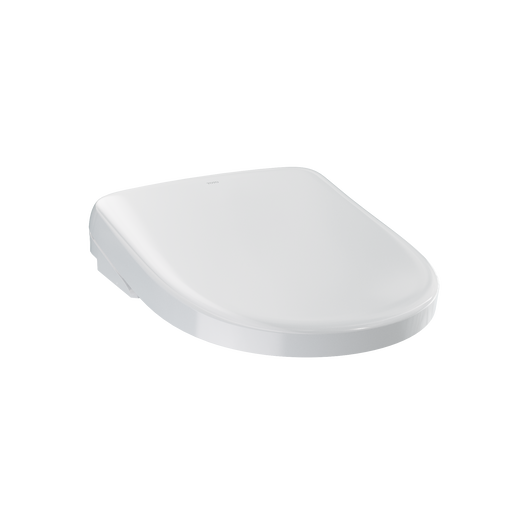 TOTO SW4725#01 WASHLET S7 Electronic Bidet Toilet Seat with EWATER+ Bowl and Wand Cleaning and Contemporary Lid, Round, Cotton White