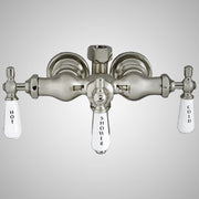 Antique-Style Diverter Tub Wall-Mount Faucet
