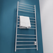 Anzzi TW-WM105CH 14-Bar Wall Mounted Electric Towel Warmer Rack Polished Chrome - view 5
