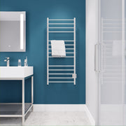 Anzzi TW-WM105CH 14-Bar Wall Mounted Electric Towel Warmer Rack Brushed Nickel - view 7