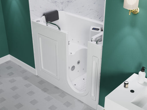 Anzzi 2753FLWR Right Drain FULLY LOADED Walk-in Bathtub with Air Jets, Whirlpool Massage Jets, Quick Fill Waterfall Filler, Aromatherapy and LED Lights - view 2