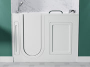 Anzzi 2753WILWD 27 in. x 53 in. Left Drain Walk-In Whirlpool and Air Tub with Total Spa Suite in White - view 5