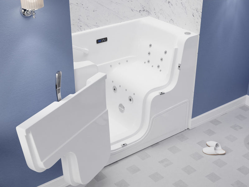Anzzi 2953WCLWD MediSpa Fully Loaded Wheelchair Access Walk-In Tub with Air and Whirlpool Jets - view 2