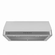 Anzzi RH-AZ2576PSS 30-Inch 450 CFM 3-Speed Stainless Steel Under Cabinet Convertible Range Hood with LED Lamp - view 2