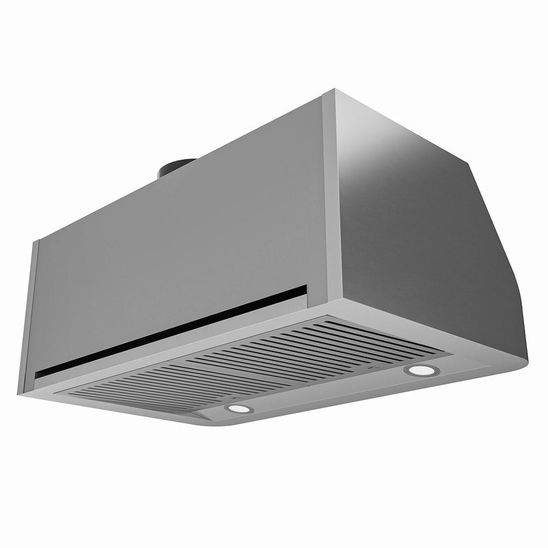 Anzzi RH-AZ2576PSS 30-Inch 450 CFM 3-Speed Stainless Steel Under Cabinet Convertible Range Hood with LED Lamp - view 3
