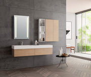 Anzzi BA-LMDFV002WH Mantra 30 in. x 24 in. Frameless LED Bathroom Mirror - view 4