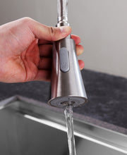 Anzzi KF-AZ211BN Carriage Single Handle Standard Kitchen Faucet, Brushed Nickel - view 8
