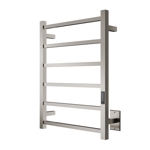 Anzzi TW-AZ014BN Charles Series Wall Mounted Electric Towel Warmer Rack Brushed Nickel - view 2