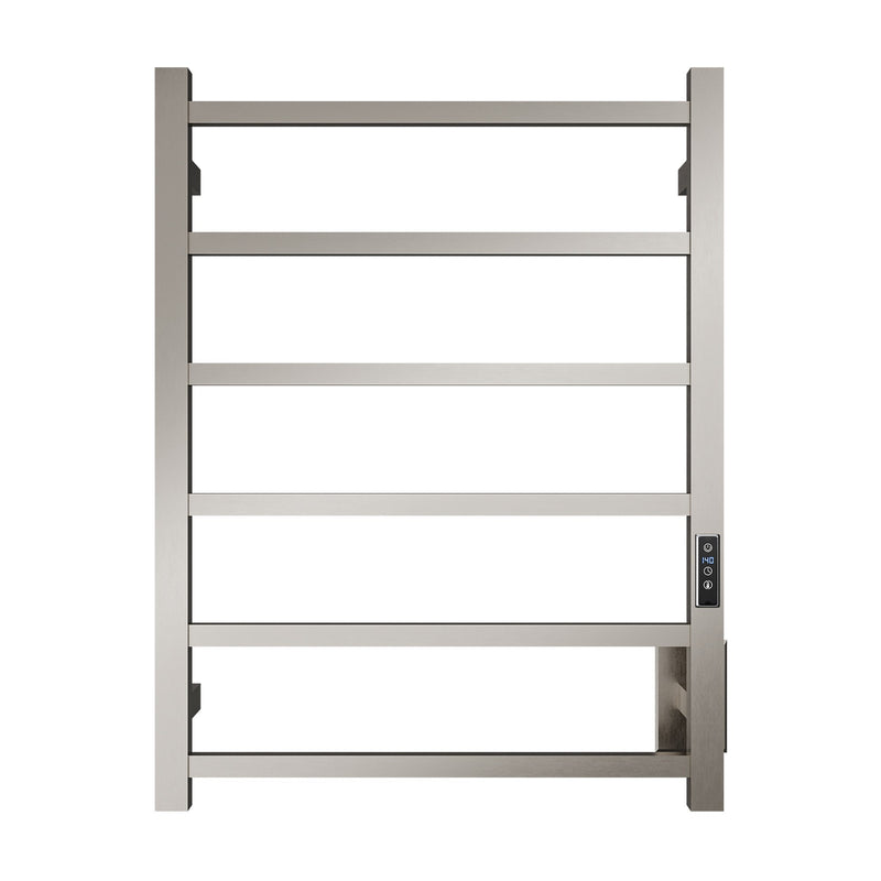 Anzzi TW-AZ014BN Charles Series Wall Mounted Electric Towel Warmer Rack Brushed Nickel - view 3