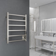 Anzzi TW-AZ014BN Charles Series Wall Mounted Electric Towel Warmer Rack Brushed Nickel - view 7