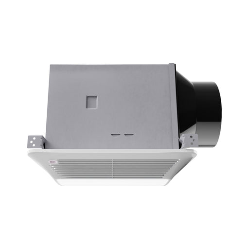 Anzzi EF-AZ105WH Fields Series 150 CFM Ceiling Mount Bathroom Exhaust Fan with LED Light, Motion Sensor, Humidity - view 2