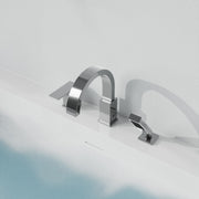 Anzzi FR-AZ473CH Nite Series Single-Handle Deck-Mount Roman Tub Faucet with Handheld Sprayer in Polished Chrome - view 4