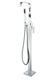 Anzzi FS-AZ0050 Yosemite Series 2-Handle Freestanding Tub Faucet with Hand Shower Polished Chrome - view 9